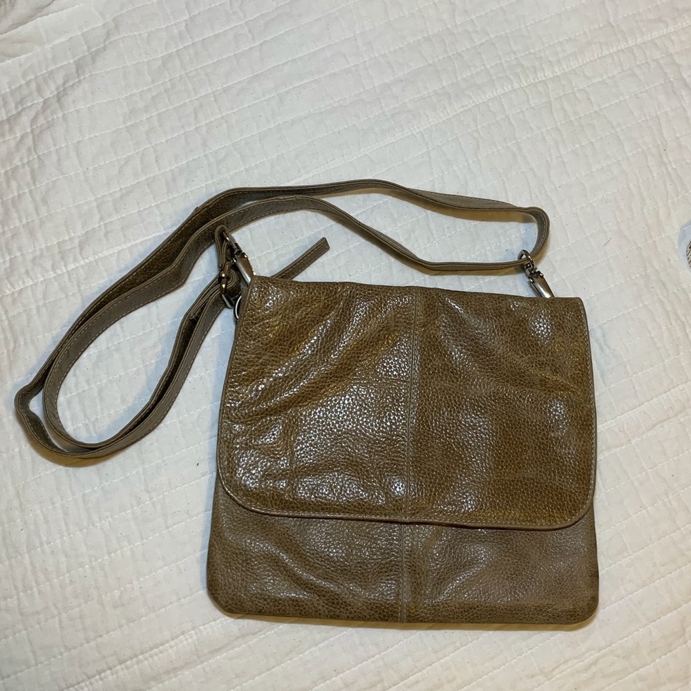 Latico Jamie Crossbody Handbag Leather Tan
